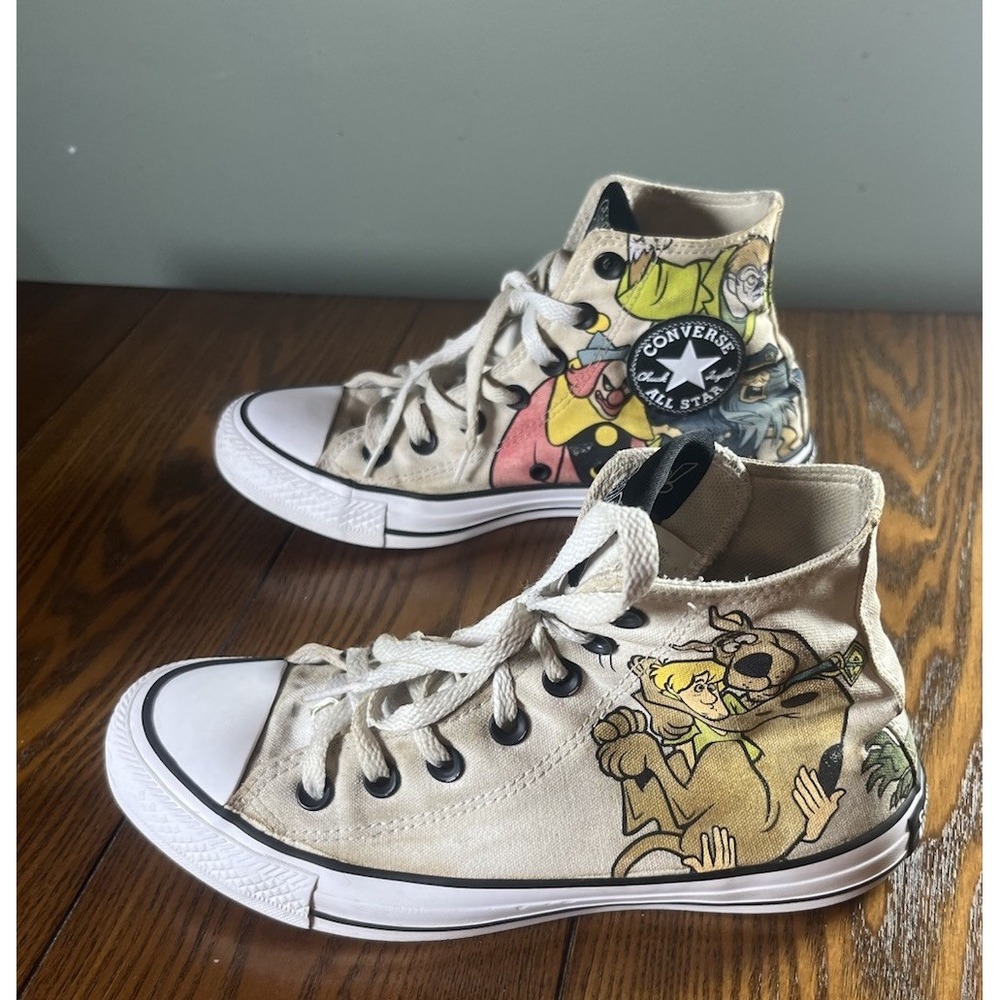 Converse Scooby-Doo Chuck Taylor Shoes Gang and Villains Edition Womens 7 Men 5